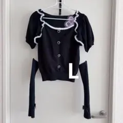 majoretty まきちゃんコラボ アームカバー付ニット　axes 夢展望 風のサムネイル