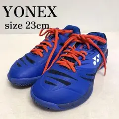 YONEX ヨネックス 840MID バドミントンシューズ 青 赤 23cmのサムネイル