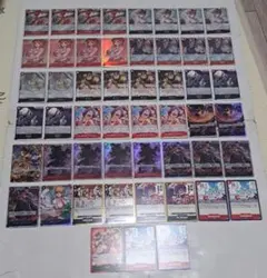 ワンピースカード　赤黒サボデッキ　革命軍