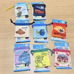 セリア　ピクサー　ミニ巾着　トイストーリー　シークレット