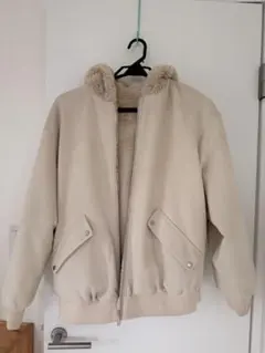 ZARA リバーシブル フェイクムートン ファージャケット　アウター