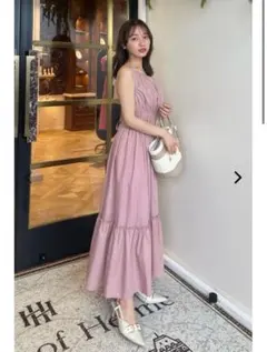 herlipto Riviera Double Bow Dress ピンク - メルカリ