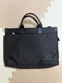 黄*三様 MIZUNO ミズノ 2WAY ビジネスバッグ ブラックのサムネイル