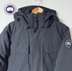 美品　canada goose ブラックレーベル Maitland Parka