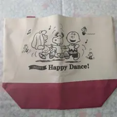 スヌーピーバイカラートートバッグ　新品未使用品