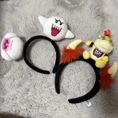 クッパJr. テレサ　カチューシャ　セット売り　ユニバ