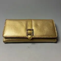 ゴールド 長財布