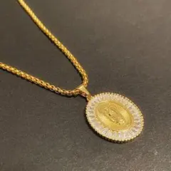 a49 新作☆高品質☆ゴールド ネックレス 50cm チェーン 男女兼用♡192