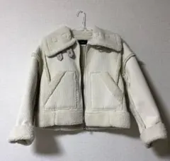 EMODA ショートフェイクムートン　ブルゾン