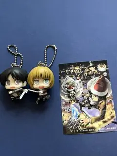 エレン　アルミン　ガチャ　おまけ付き　リヴァイ Xmas 進撃の巨人