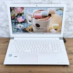 Windows11 corei7 東芝薄型ノートパソコン 8GB HDD 073のサムネイル