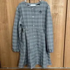 ALGY チェック柄ワンピース