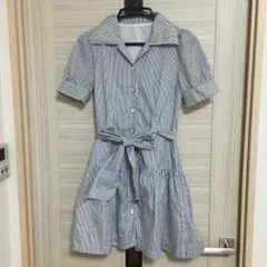 R.Fさわやかストライプワンピース