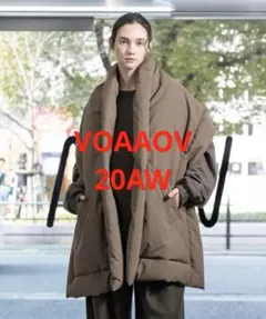 23AW VOAAOV バイカラービッグストール】 - メルカリ