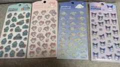 ダイソー サンリオキャラクターズ ぷくっとシール