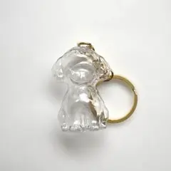 犬用 毛玉入れ キーホルダー メモリアル けだまだま風