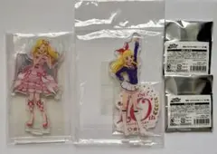 アイカツ　星宮いちご　アクリルスタンド　いちごだらけ缶バッジ