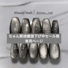 ちゅん断捨離値下げ中セール様専用ページ ネイルチップ