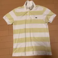 LACOSTE ポロシャツ CLASSIC FIT ボーダー柄 FR2のサムネイル