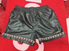 ミズノ 陸上競技 マラソン用 ハーフパンツ 黒 Oサイズ プリントロゴ