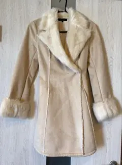 美品⭐︎riendaファー付きロングコート