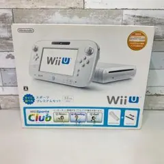 WiiU 32GB スポーツプレミアムセット 任天堂 白 Wii 本体 付属品