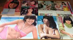 ★「石野真子」雜誌寫真剪報組