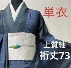 新品・未使用☆】トールサイズ 正絹 単衣 大島紬 しつけ付 - メルカリ