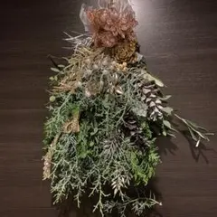手作りクリスマススワッグ　生スワッグ