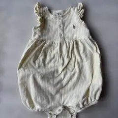 Ralph Lauren ストライプロンパース 9M