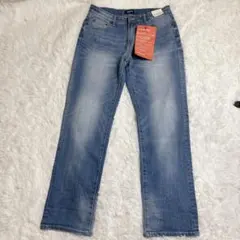 NAVY. ストレートデニムパンツ 31インチ