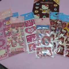 レアシール　ハローキティ シールセット 9枚