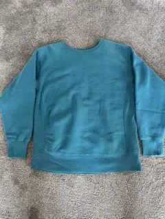 Champion リバースウィーブ スウェット 無地 ターコイズ XL