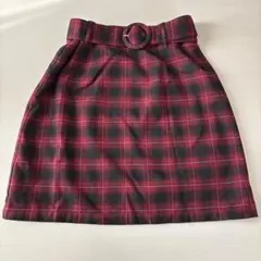 ハニーズ チェックスカートのサムネイル