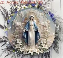 超超希少極美35cm】 ✞ 無原罪の聖母マリア像 宗教彫刻 アンティーク