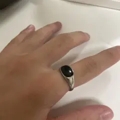 ブラックストーン シグネットリング