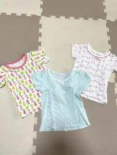 半袖シャツ　肌着　3枚セット 80cm