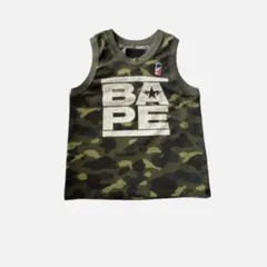 A BATHING APE BAPE カモ柄 メッシュ タンクトップのサムネイル