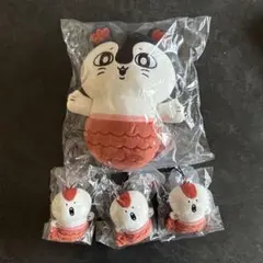 映画　ちいかわ　ちょっと大きなセイレーン　　ぬいぐるみ　人魚マスコット　セット