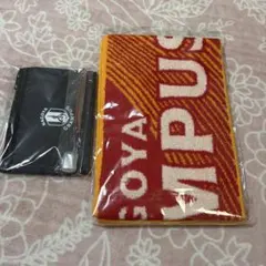 未使用★名古屋グランパス　タオルマフラー　ナンバーなし　★歯ブラシポーチ