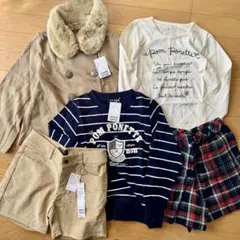 新品 ポンポネット 5点 セット まとめ売り S 140cm 女の子