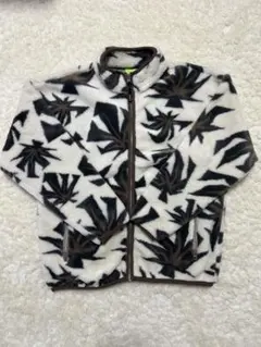 HUF　葉柄フリースジャケット