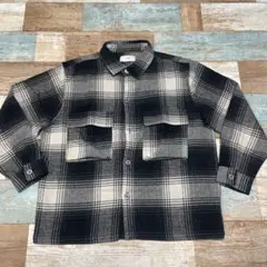 NIDO チェック柄ネルシャツ