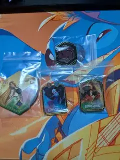 ロルカナ ピンバッジ インクシンボルロアカウンター セット ジャファーの王権