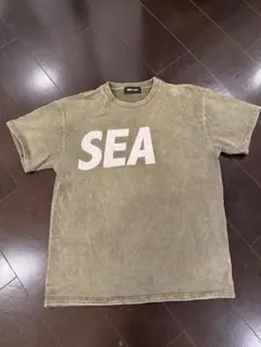 フォロー割引あり　　大人気　キムタク着用　wind and sea ロゴTシャツ フォロー割引あり 大人気 キムタク着用 wind and sea ロゴTシャツ
