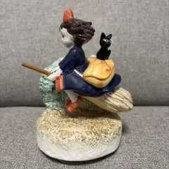 ジブリ 陶器製 オルゴール 魔女の宅急便 キキ ジジ フィギュア - メルカリ