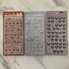 ボンボンドロップシール★ミニ★ハローキティ★シナモンロー★クロミ★正規品★３枚