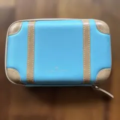 ANA×グローブトロッターGlobe-Trotterアメニティポーチ ブルーのサムネイル