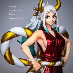 リペイント ワンピース ヤマト フィギュア キングオブアーティスト 瞳 レジン