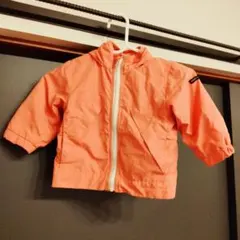 【petit main】ベビー  フード付き ナイロンジャケット ジャンパー